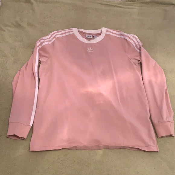 Pink adidas Long Sleeve L - Picture 1 of 4